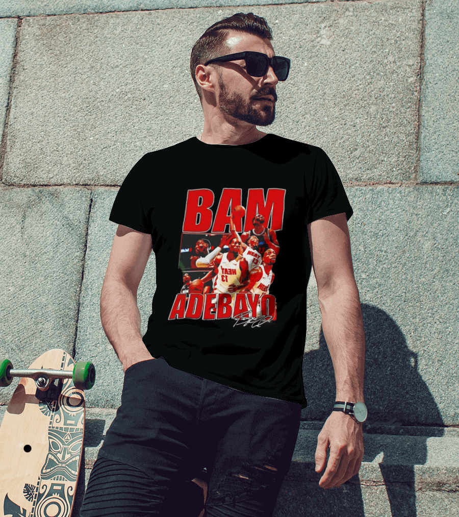 Bam Adebayo Heat Basketball Highlights And Scoring Feat T-Shirt