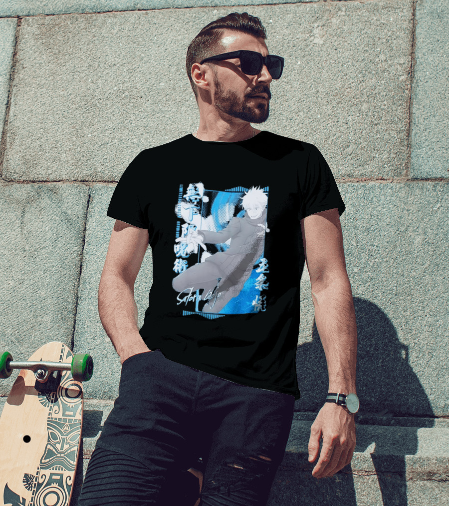 Jujutsu Kaisen Satoru Gojo Infinite Void Pose Sorcery Curse T-Shirt