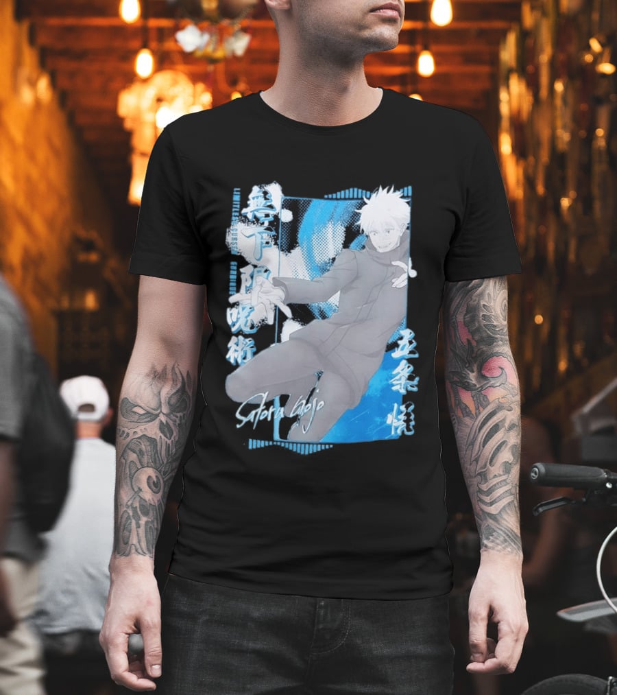 Jujutsu Kaisen Satoru Gojo Infinite Void Pose Sorcery Curse T-Shirt