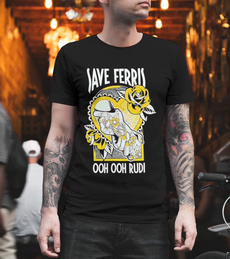 Save Ferris Ooh Ooh Rudi Rose T-Shirt