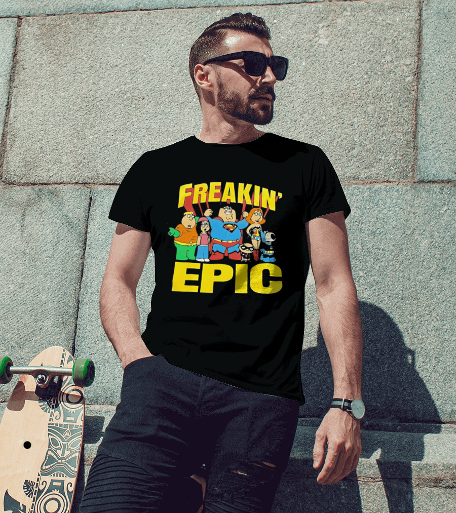 Family Guy Super Friends Freakin' Epic DC Comics Spoof T-Shirt