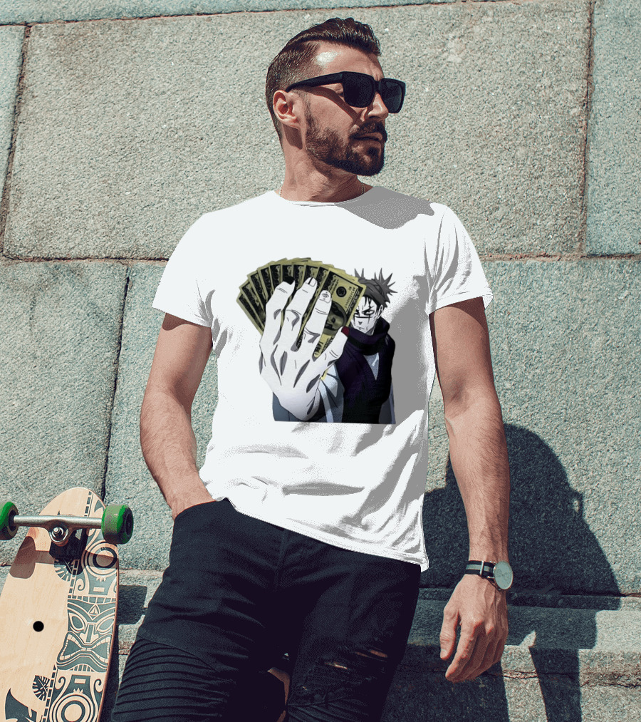 Choso Jujutsu Kaisen Money Fan Anime T-Shirt