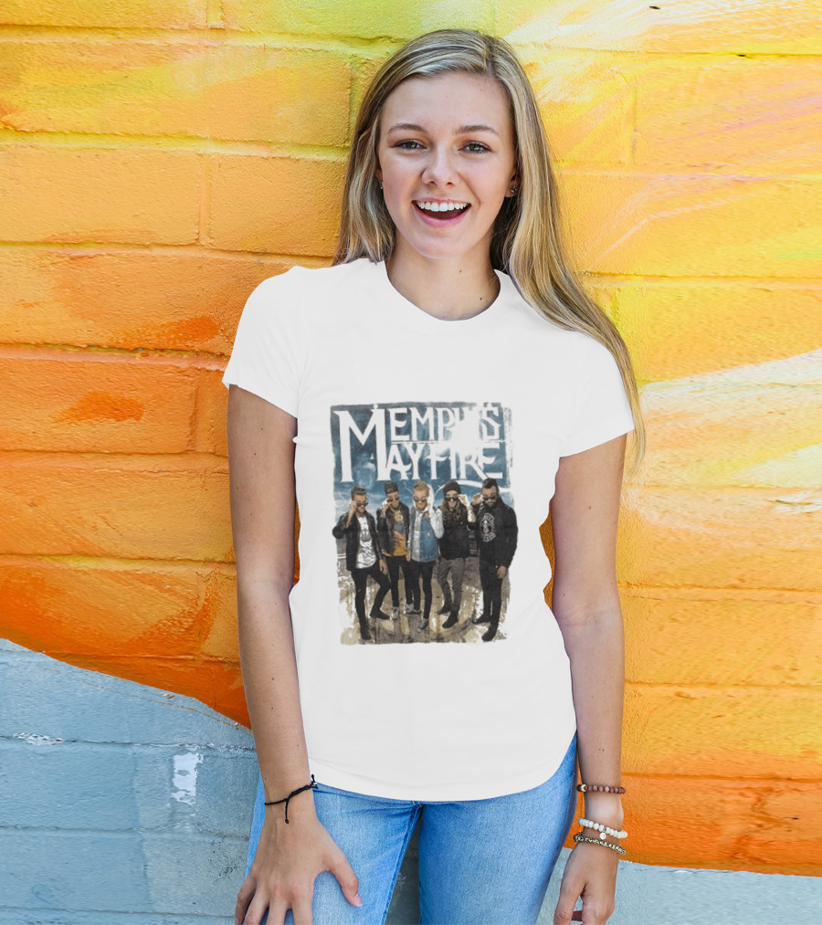 Memphis May Fire Band Sunglasses T-Shirt