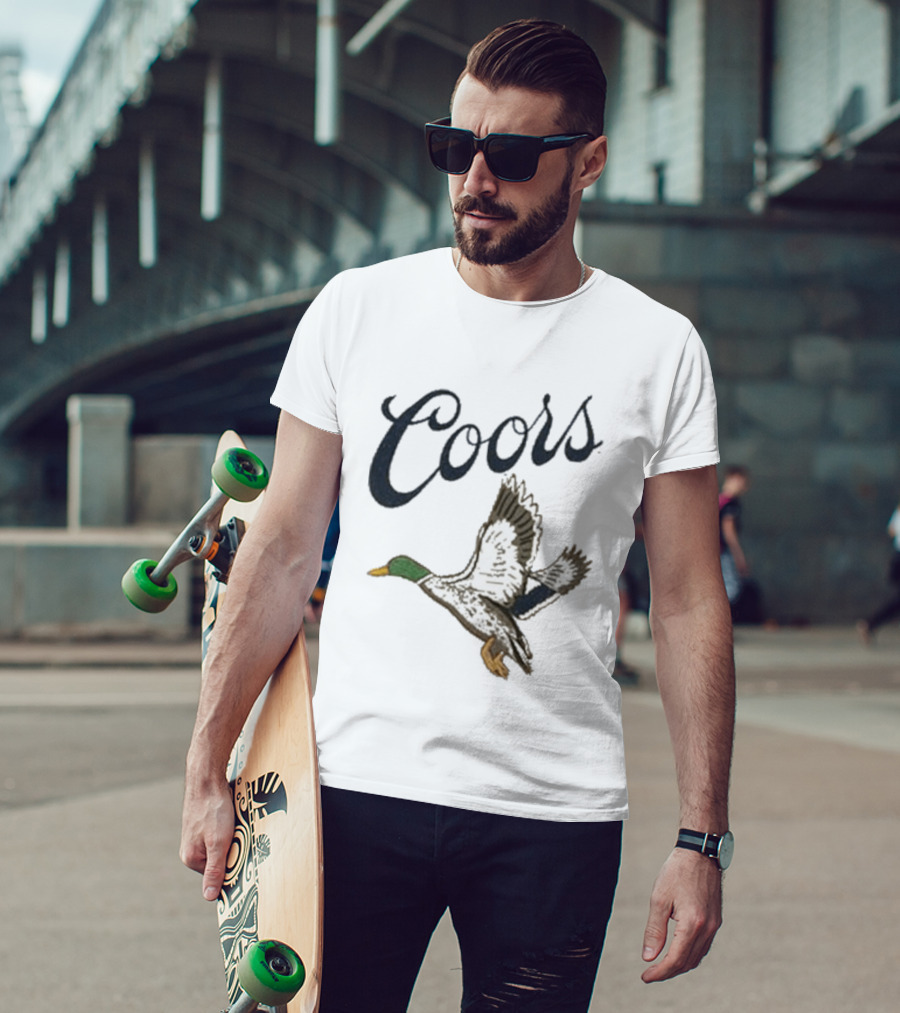 Coors Mallard By Tyler Kingston With Brass Tacks T-Shirt