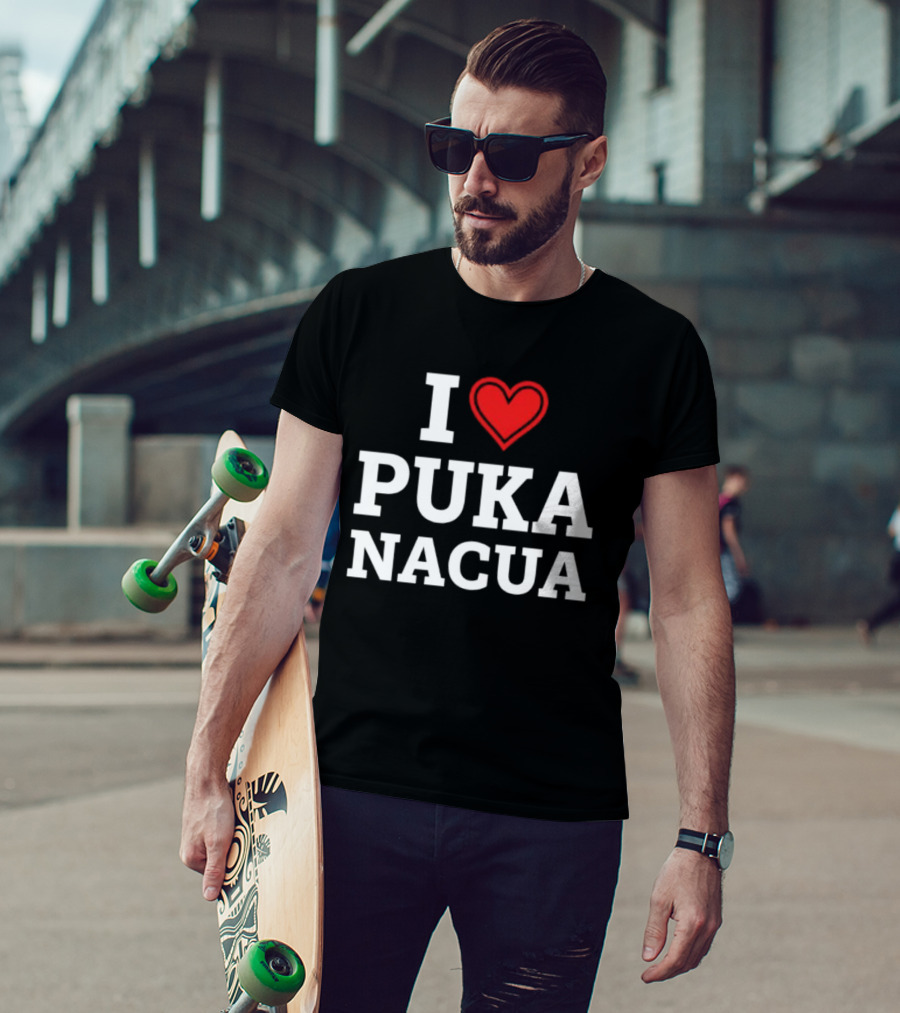 I Love Puka Nacua Enthusiast Supporters Fan Favorite T-Shirt