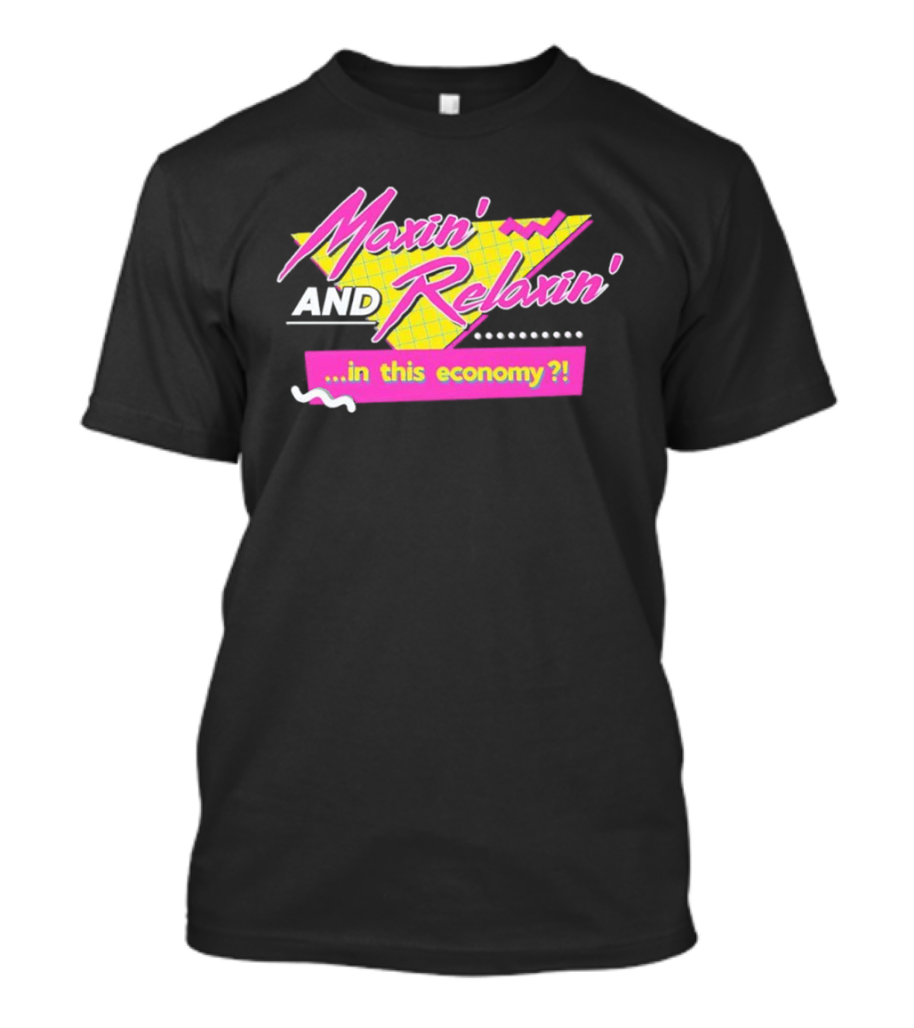 Maxin' And Relaxin' Retro Style In This Economy 90s T-Shirt