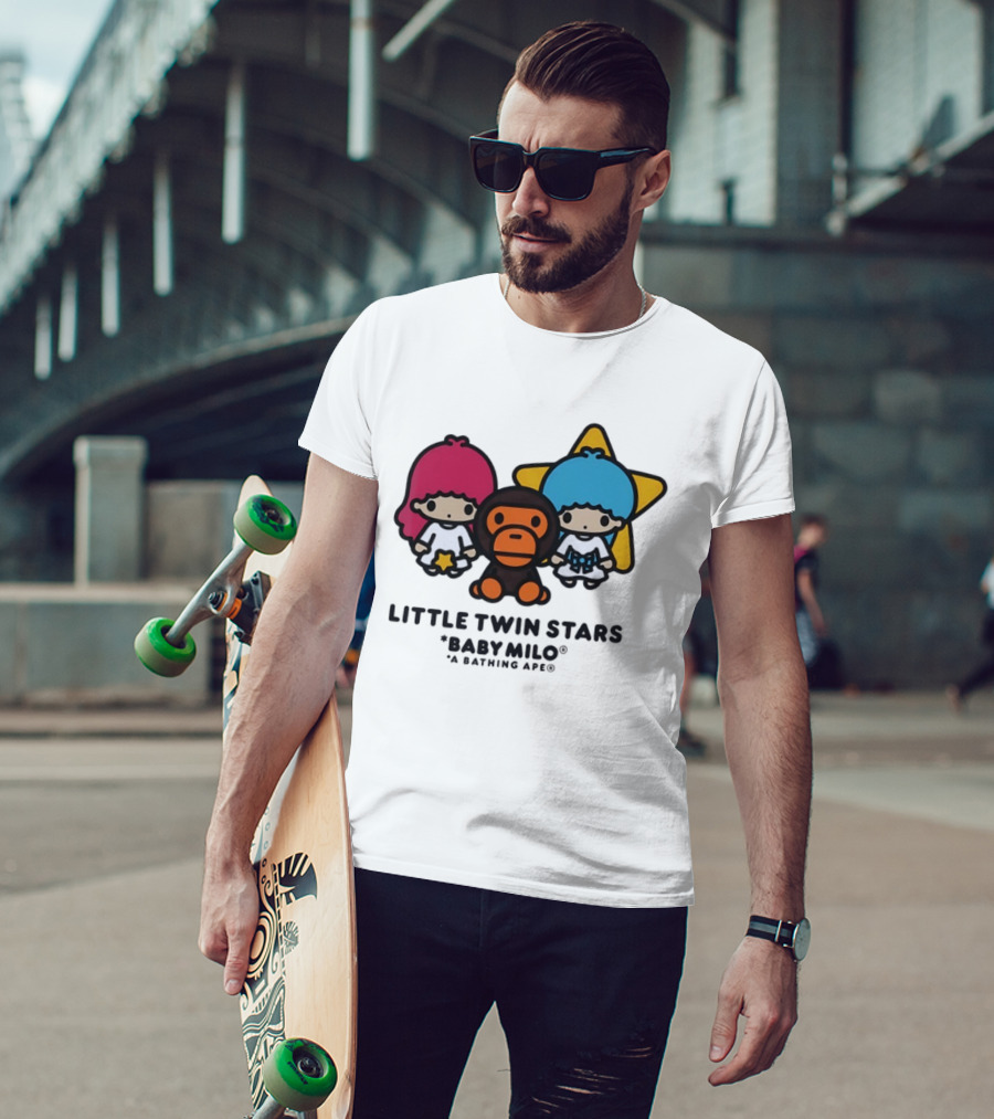 Little Twin Stars Baby Milo A Bathing Ape Collaboration T-Shirt
