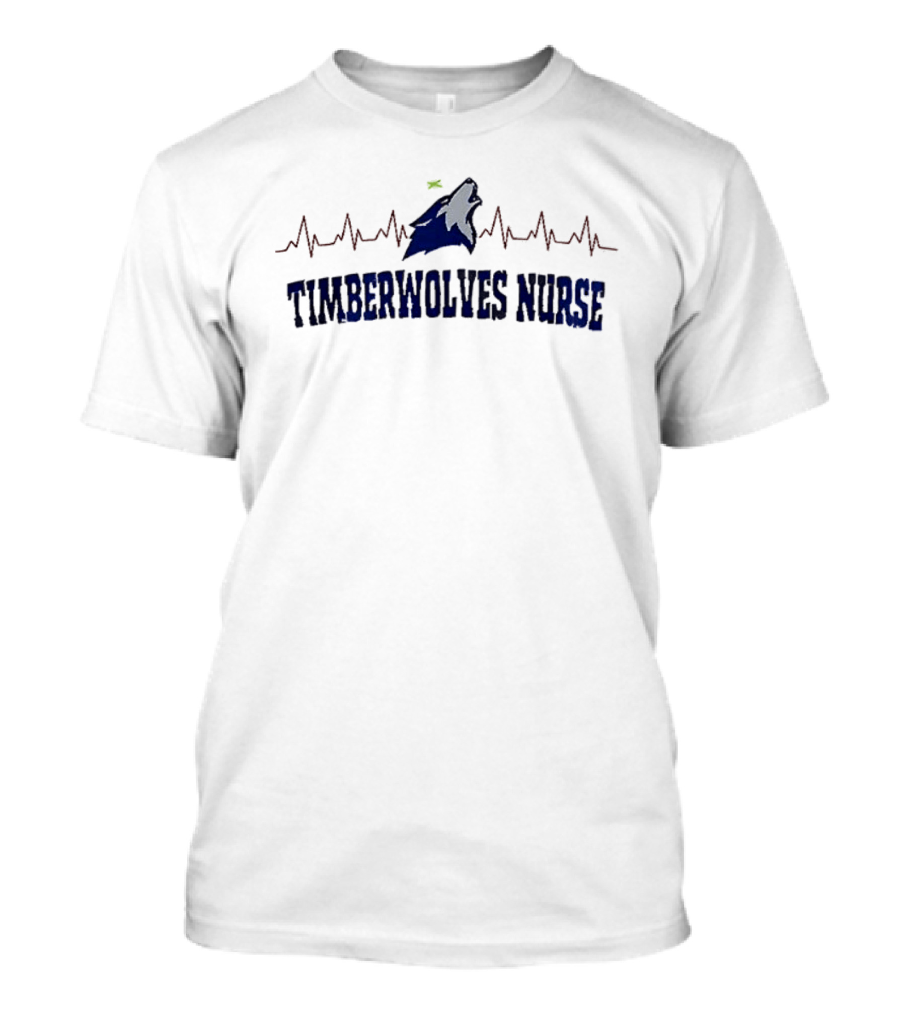 Timberwolves Nurse Appreciation Month Minnesota Timberwolves This Nurse Love Her Bucks T-Shirt