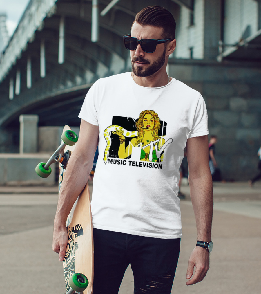 Britney Spears MTV Music Television Snake T-Shirt