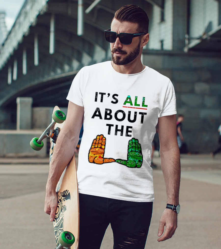 It's All About The U Miami Hurricanes Hand Gesture T-Shirt