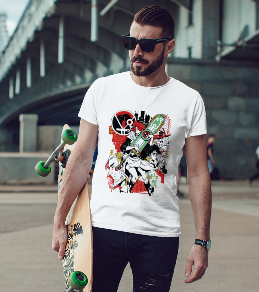 Transistor 10th Anniversary Red And Jaunt Feature T-Shirt