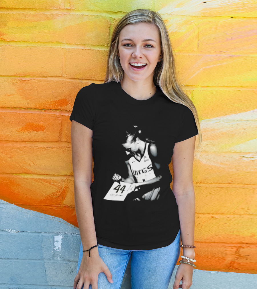 Paige Bueckers 44 Dallas Wings Basketball Women's Team Jersey T-Shirt