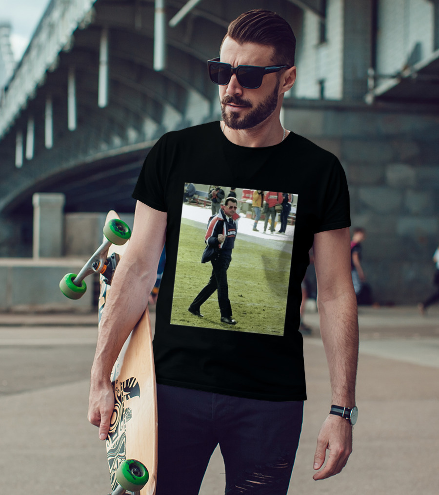 Chicago Bears Mike Ditka Da Coach Middle Finger Meme T-Shirt