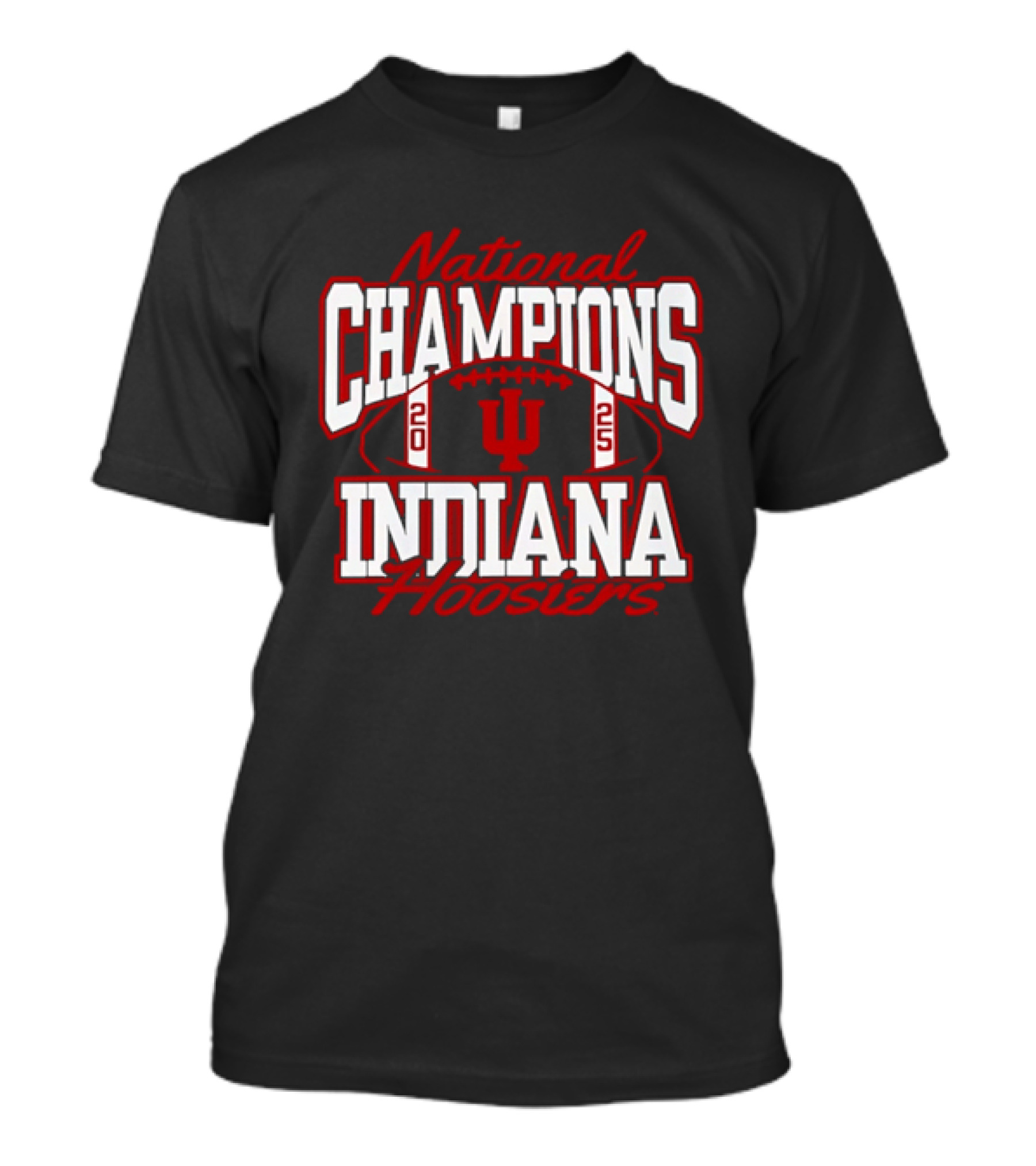 Indiana Hoosiers 2025 National Champions Football Victory CFP T-Shirt