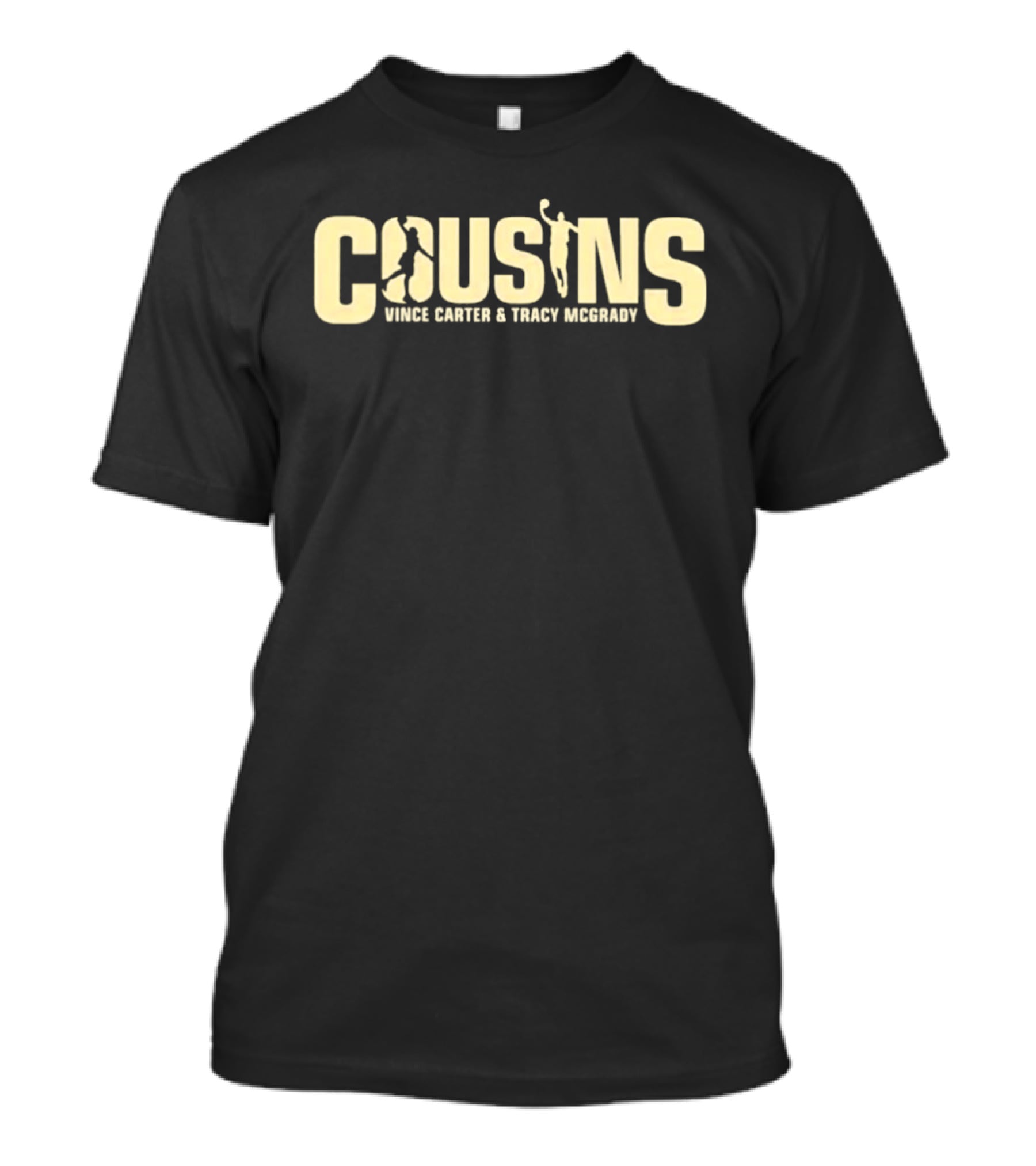Cousins Vince Carter & Tracy McGrady Podcast Basketball T-Shirt