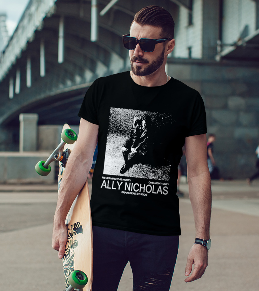 Ally Nicholas Slipknotshorty Unmasked The Expert Brown Group Records T-Shirt