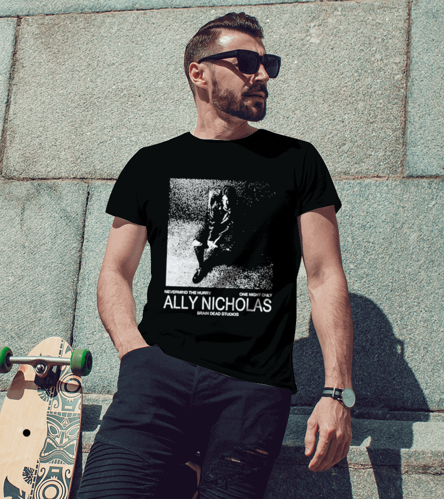 Ally Nicholas Slipknotshorty Unmasked The Expert Brown Group Records T-Shirt