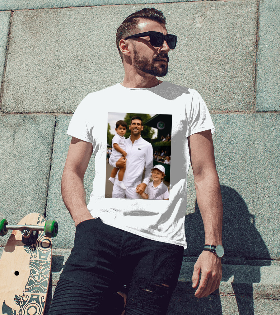 Djokovic Alcaraz And Jannik Kid Australian Open T-Shirt