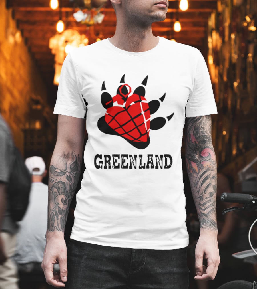 Greenland Green Day Heart and Claws T-Shirt