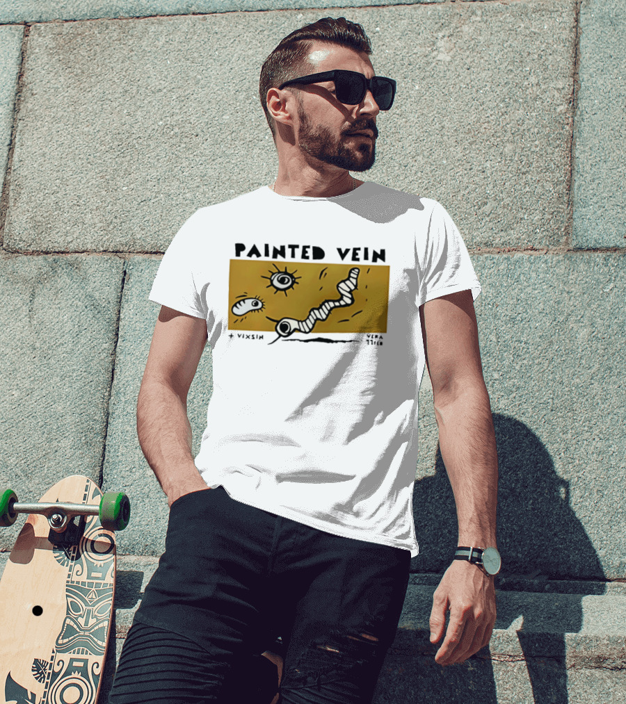 Painted Vein Vixsim Vera Tuta Groningen T-Shirt