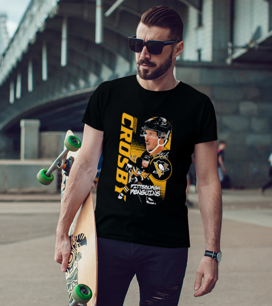 Pittsburgh Penguins Crosby Playmaker Hockey Legend T-Shirt
