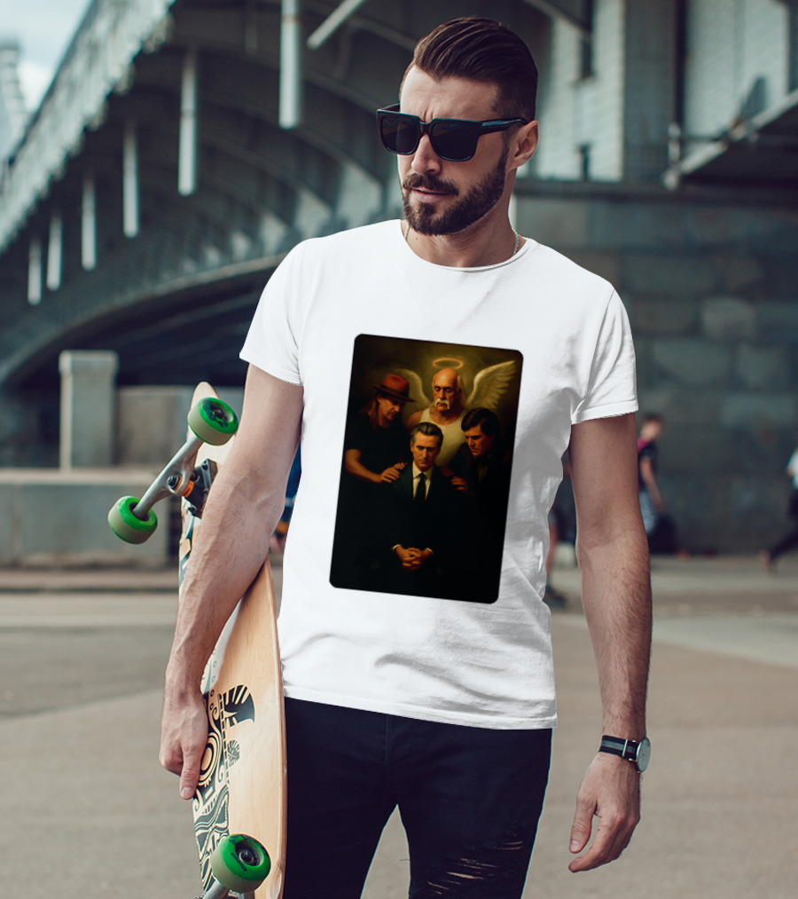 The Chosen One Gavin Newsom Angelic Gathering T-Shirt