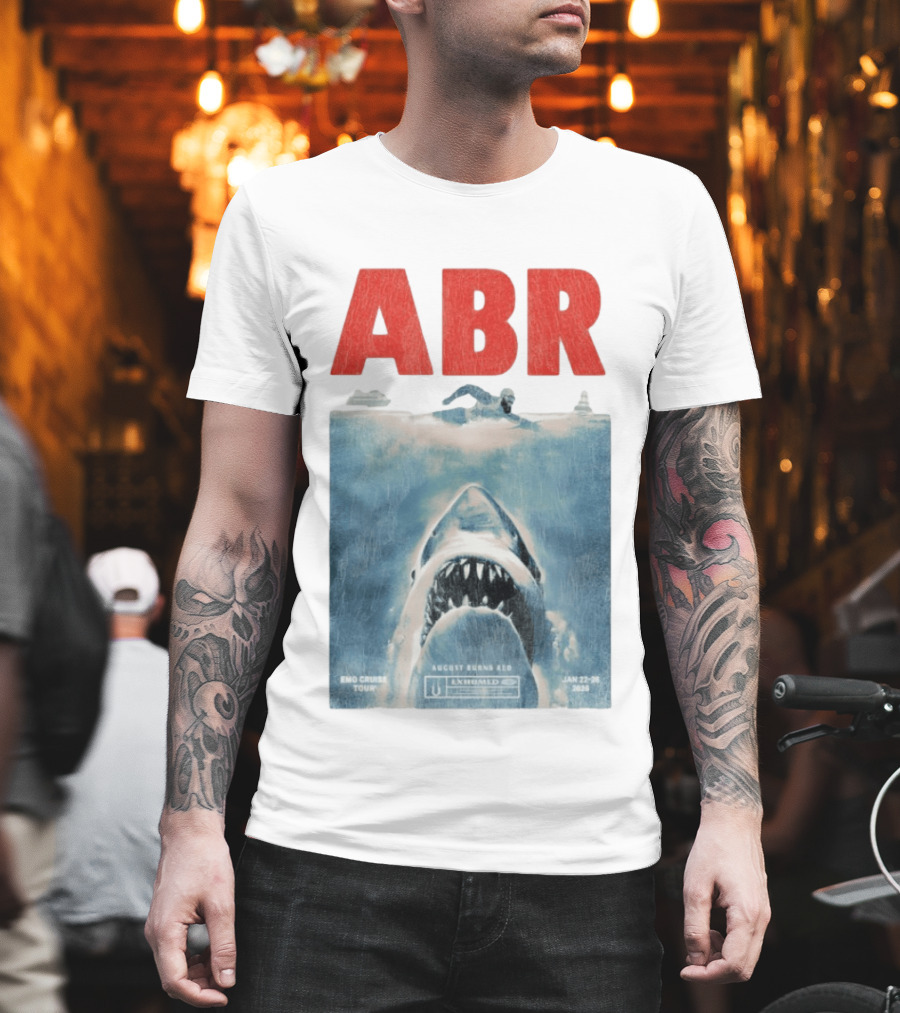 ABR August Burns Red Jaws Emo Cruise Tour January 2026 T-Shirt