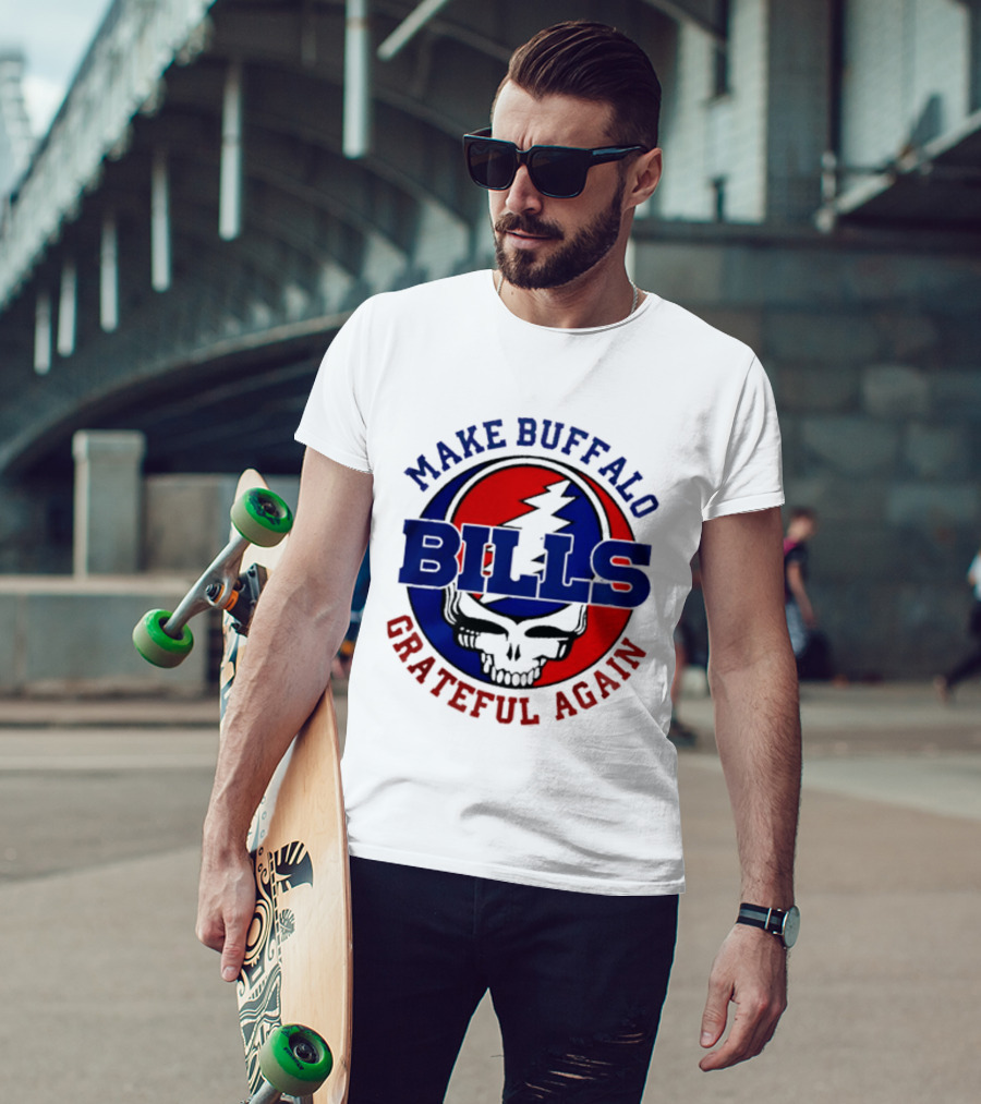 Make Buffalo Bills Grateful Again Steal Your Face T-Shirt
