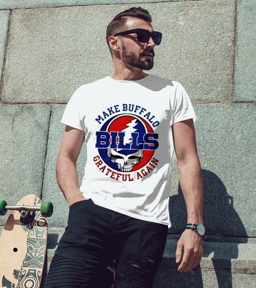 Make Buffalo Bills Grateful Again Steal Your Face T-Shirt