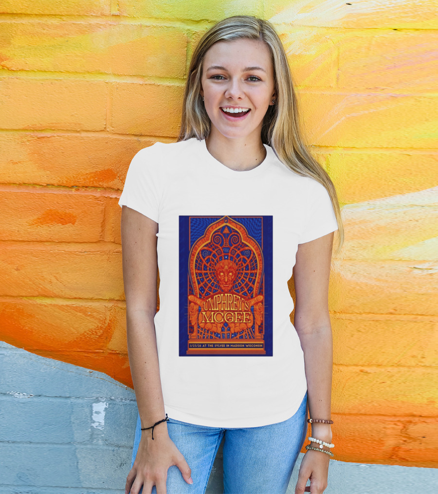 Umphrey's McGee Madison WI The Sylvee Jan 23 2026 Psychedelic T-Shirt