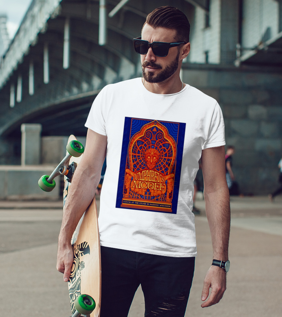 Umphrey's McGee Madison WI The Sylvee Jan 23 2026 Psychedelic T-Shirt
