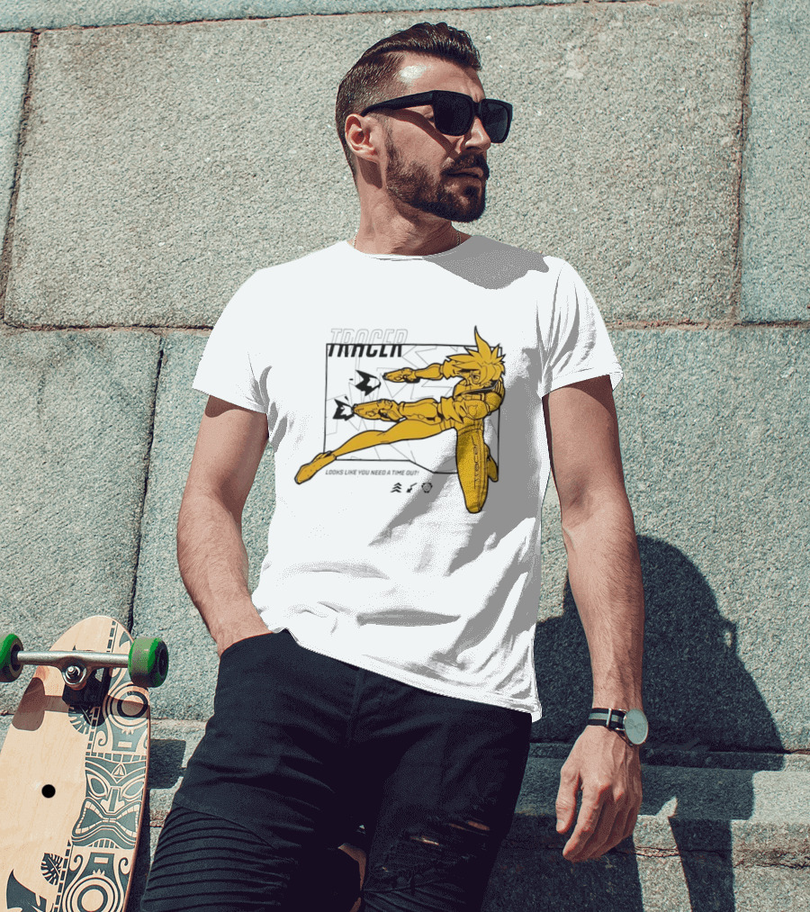 Tracer Over Looks Like You Need A Time Out T-Shirt