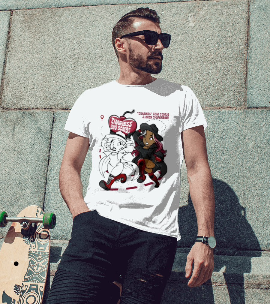 Timeless Love Bombs Bombing Run Retro Style Fashion T-Shirt