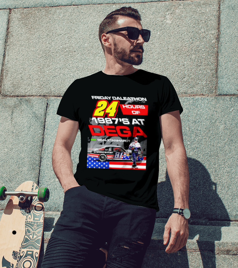 Friday Daleathon 24 Hours Of 1987's Race At Dega @DaleTanhardt 81 T-Shirt