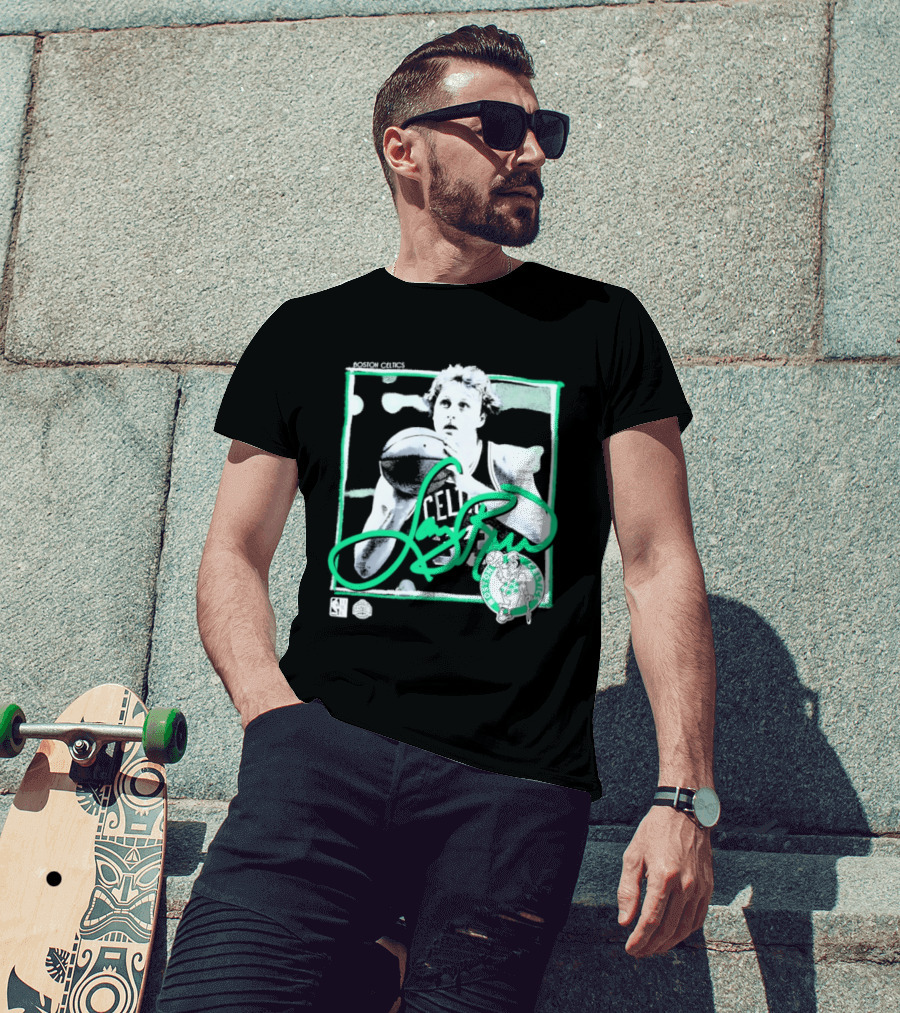 Larry Bird Boston Celtics NBA Legend T-Shirt