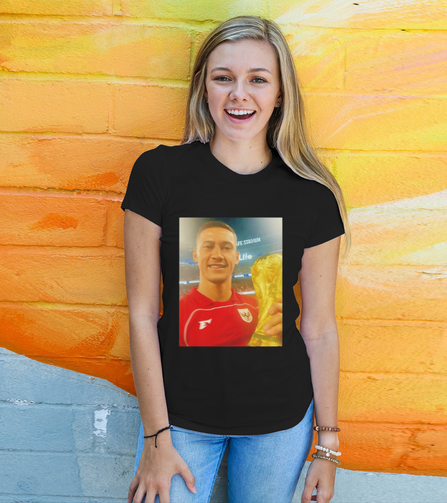 Life Stadium Álex Grimaldo Bundesliga Trophy Event Image T-Shirt