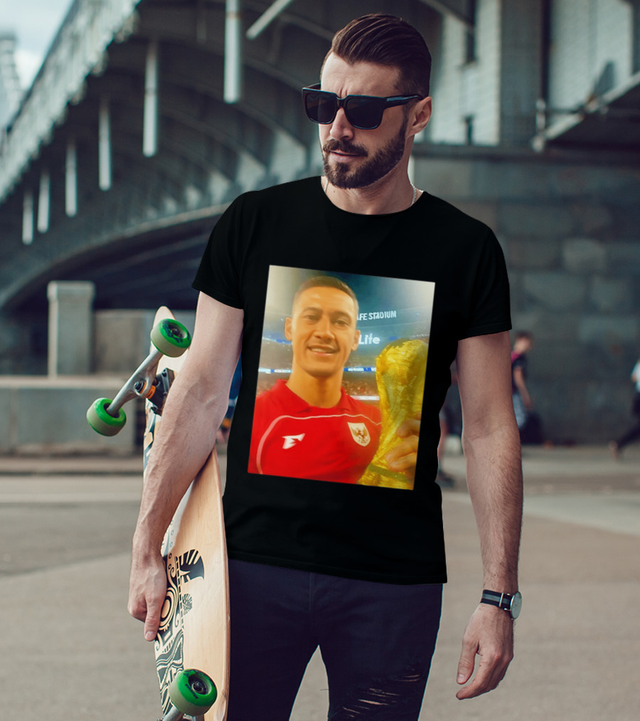 Life Stadium Álex Grimaldo Bundesliga Trophy Event Image T-Shirt
