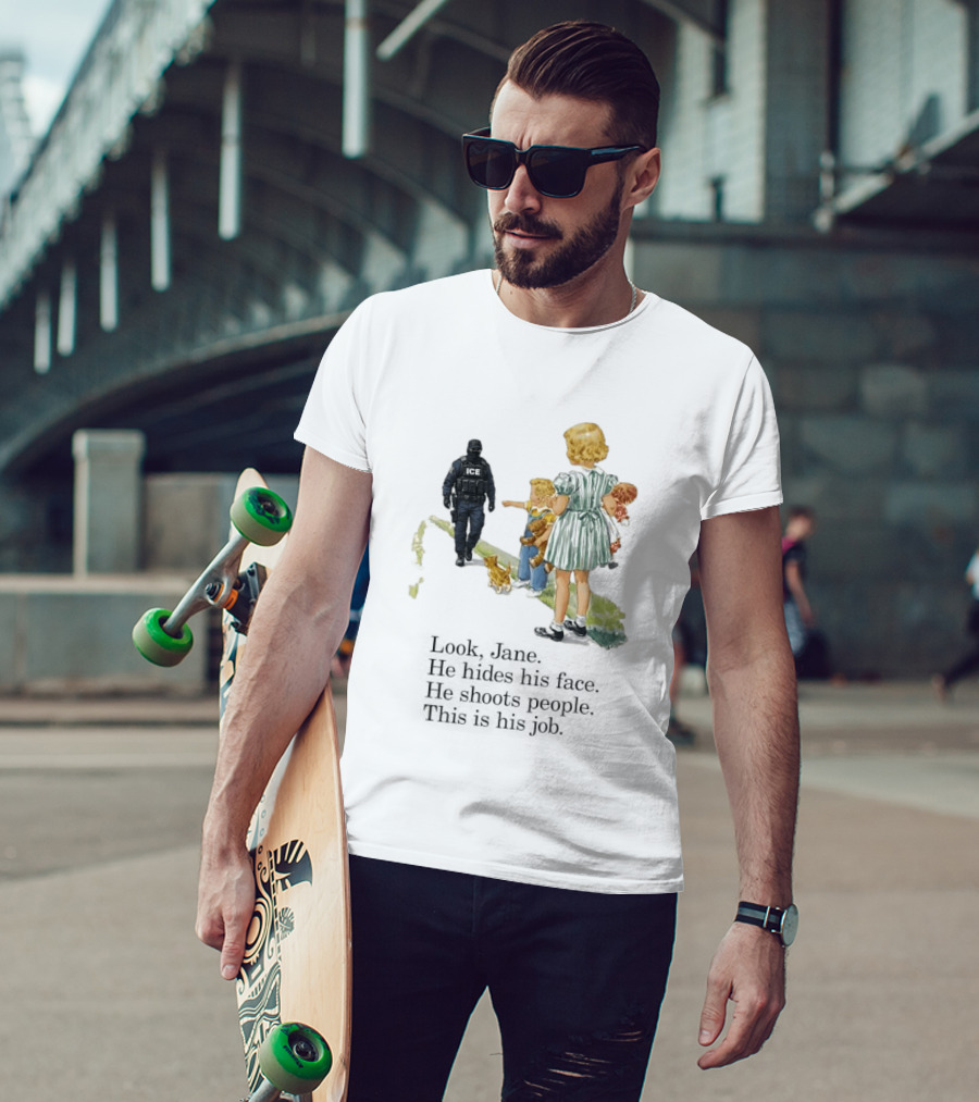 ICE Tactical Officer With Children T-Shirt