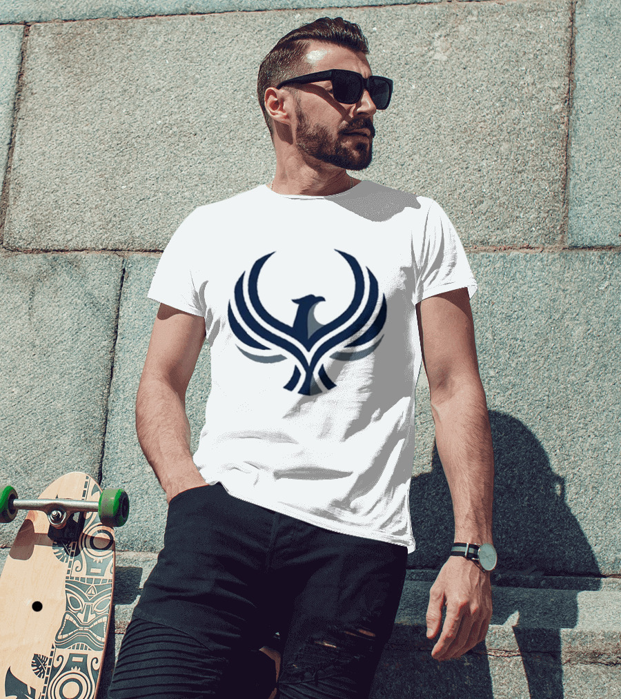 Minnesota Rebel Alliance Resistance Icon With Phoenix Bird T-Shirt