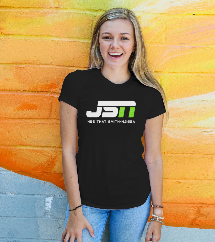 JSN He's That Smith Njigba Seattle Seahawks Football T-Shirt