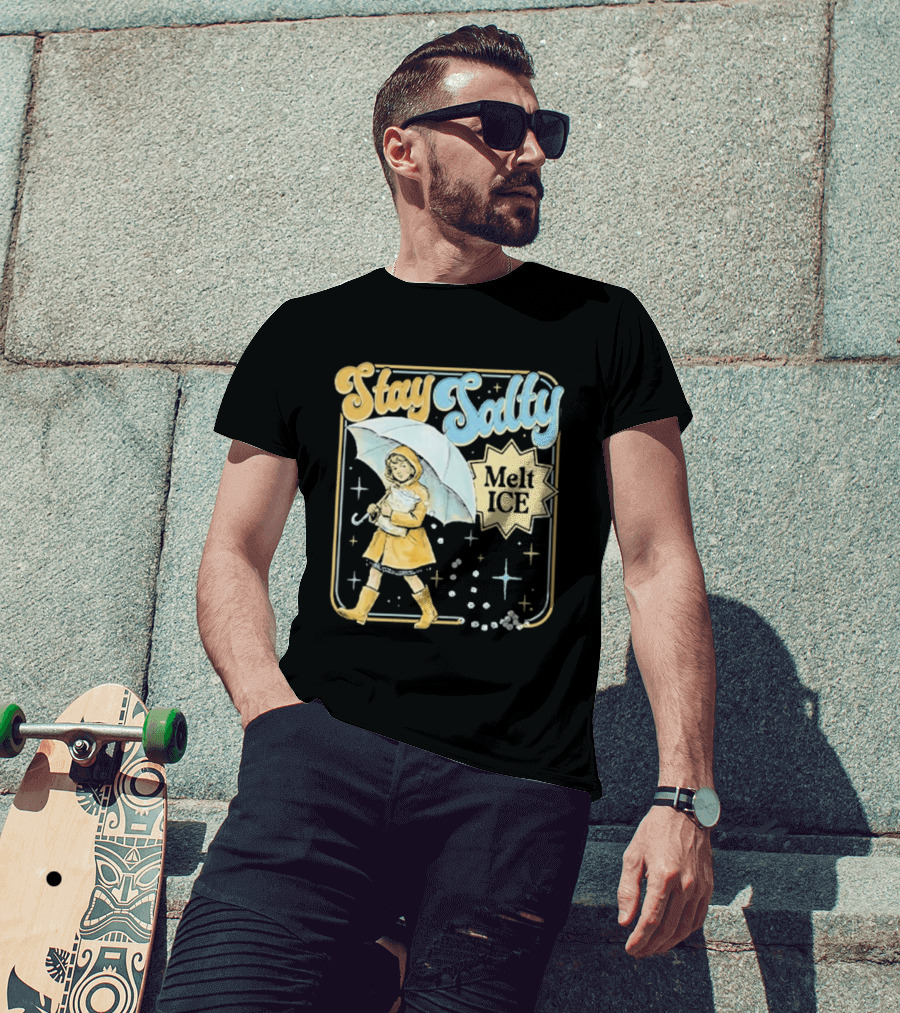 Stay Salty Melt ICE Umbrella Girl T-Shirt