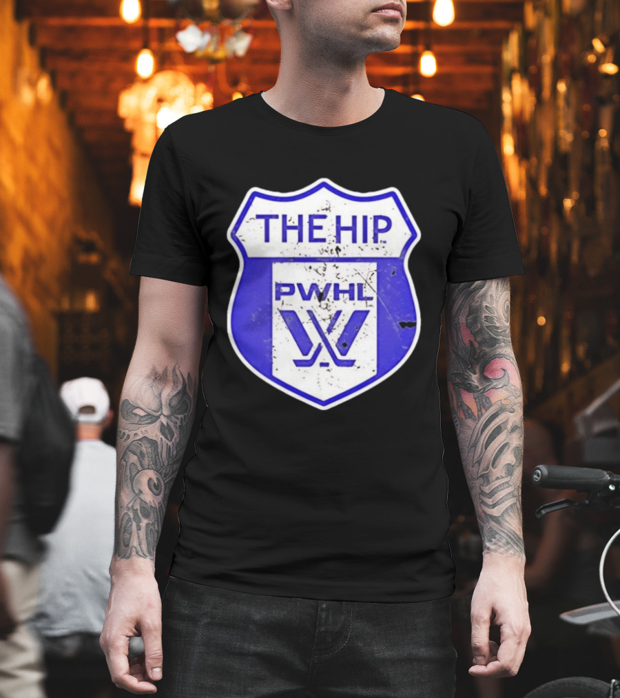 THE HIP PWHL Vintage Hockey T-Shirt