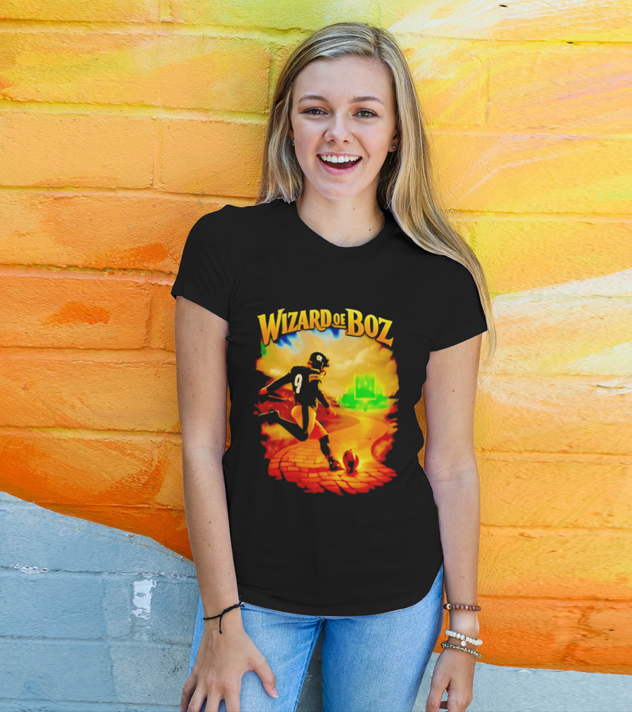 Wizard Of Boz Chris Boswell Pittsburgh Steelers Football Kicker Fantasy T-Shirt