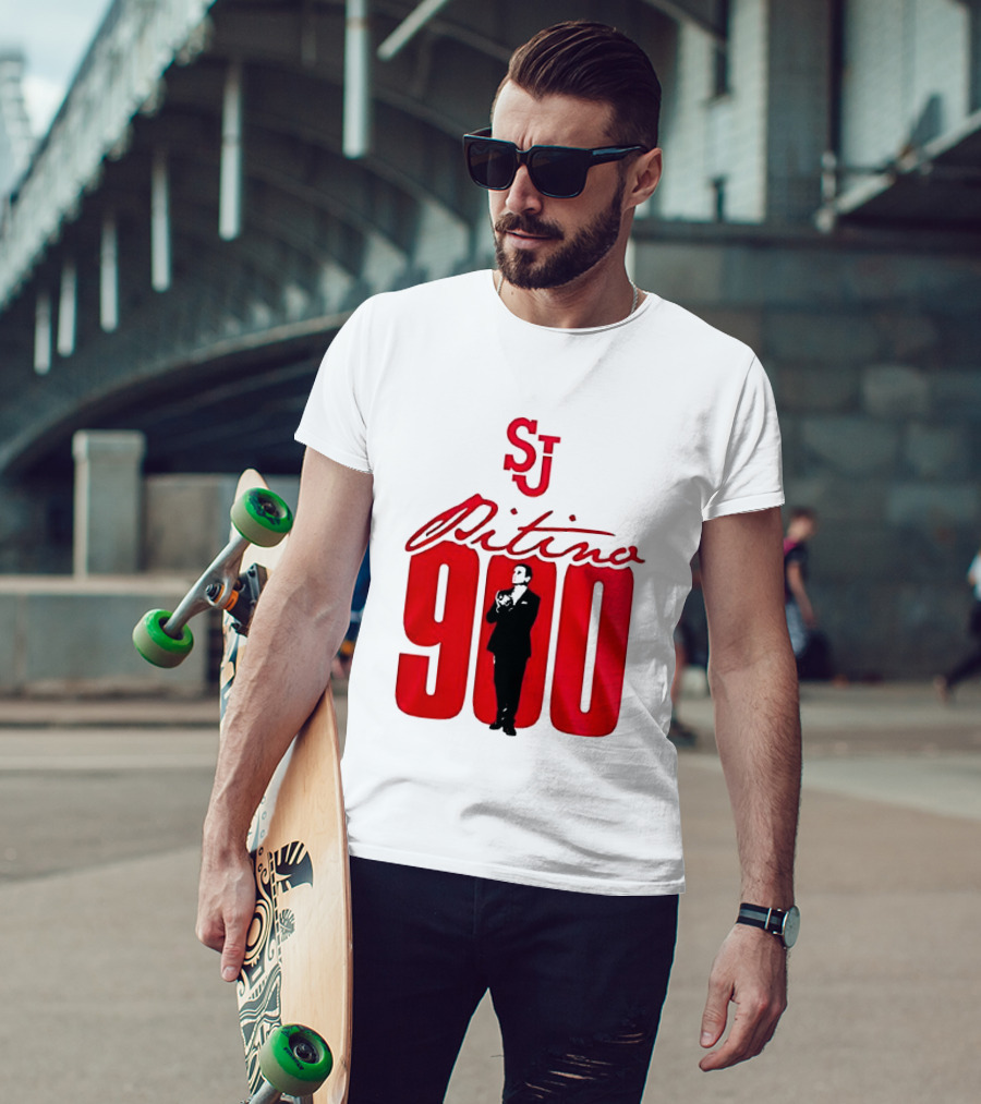 St. John's Rick Pitino 900 Victory Celebration 2026 T-Shirt