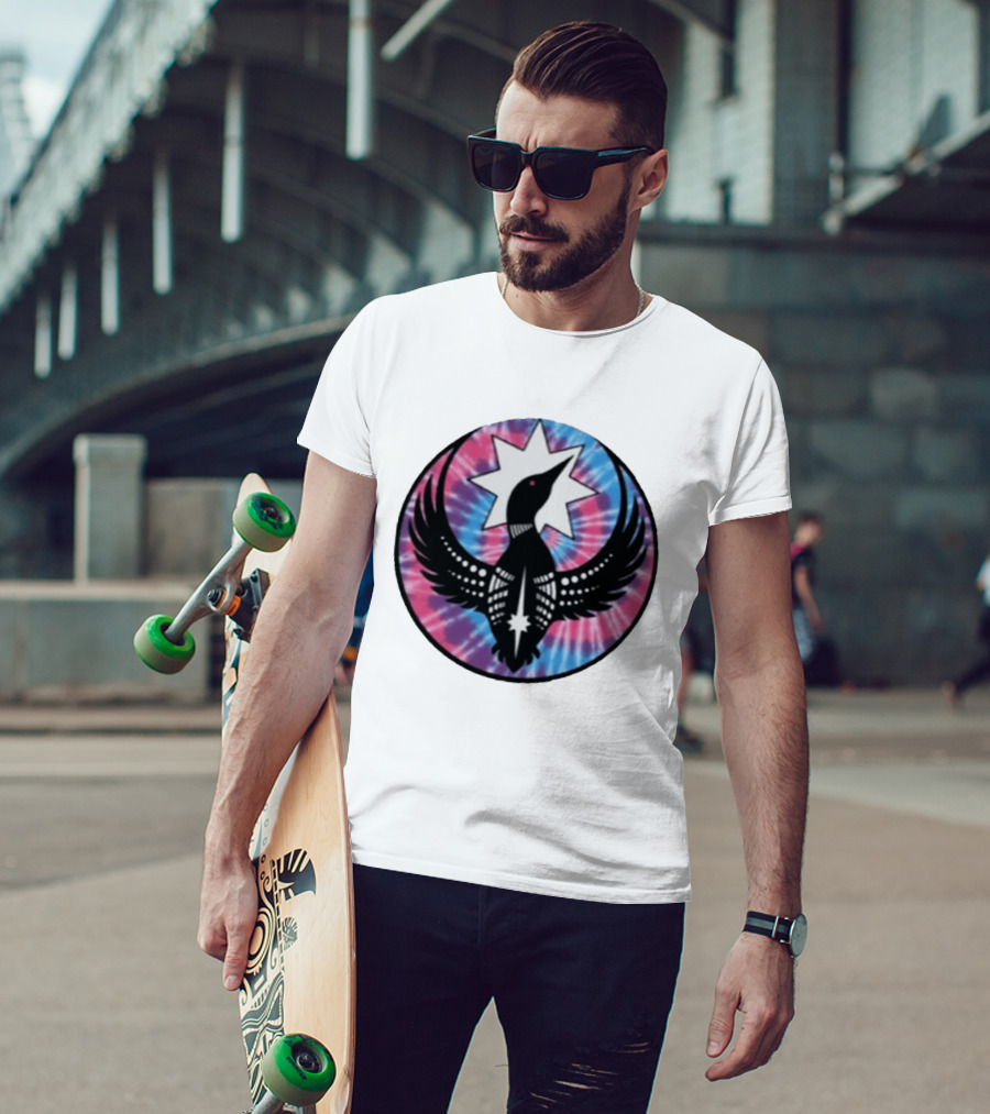 Rebel Alliance Loon Star Tie Dye Circle T-Shirt