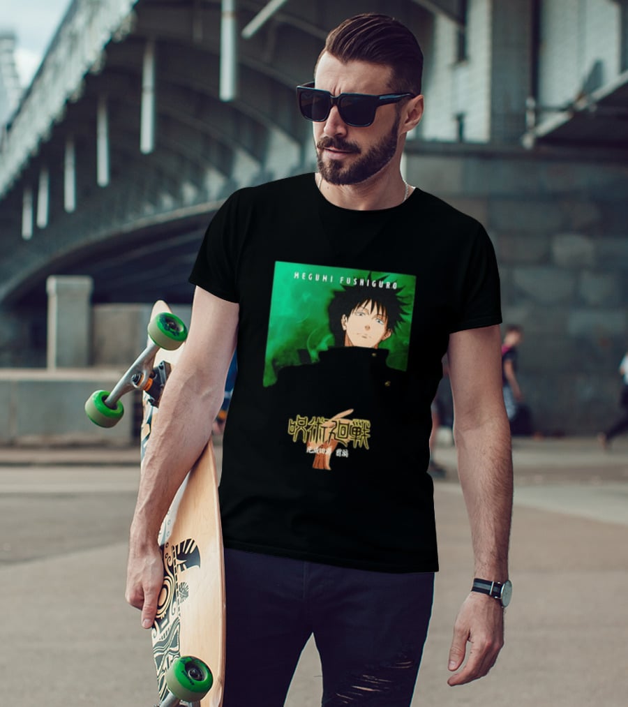 Jujutsu Kaisen Megumi Fushiguro The Culling Game Arc Season 3 T-Shirt