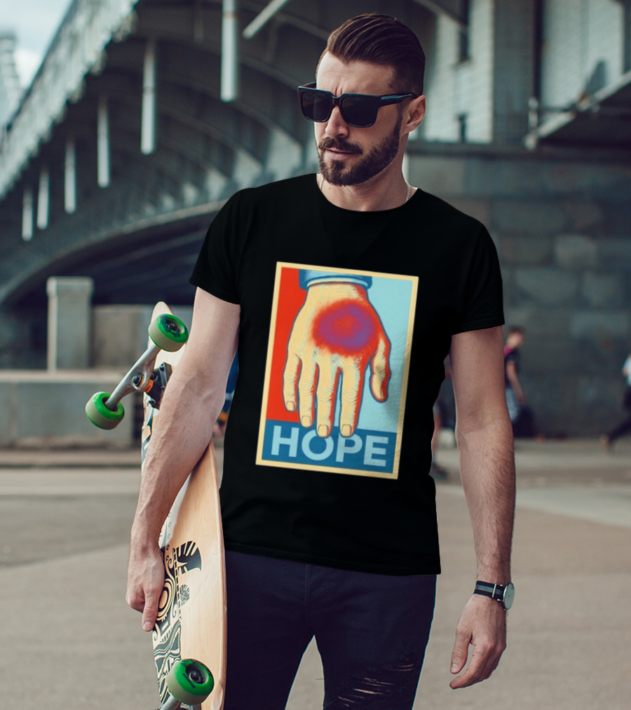 Trump Hope Hand Pop Art Style Springs Eternal T-Shirt