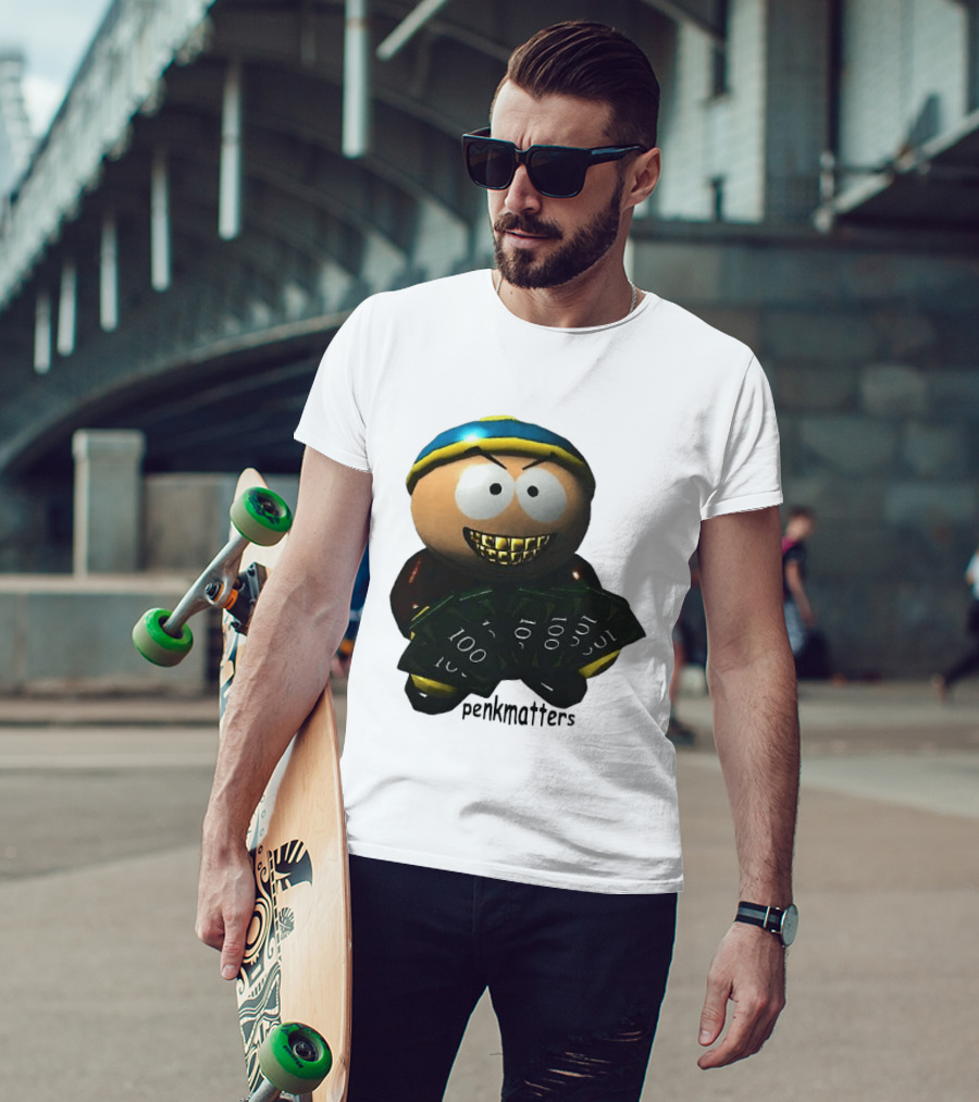 Eric Cartman Penkmatters Money Grinning South Park T-Shirt