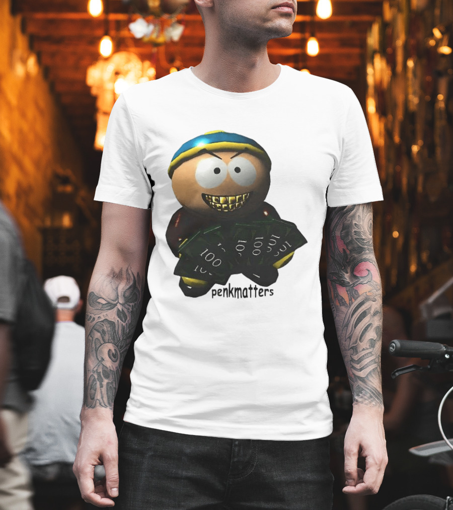 Eric Cartman Penkmatters Money Grinning South Park T-Shirt