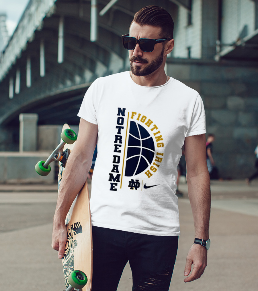 Notre Dame Fighting Irish Basketball Nike Collaboration Go Irish T-Shirt